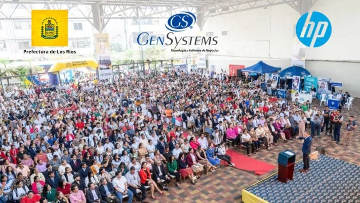 Gensystems Impulsa La Educación Junto Con La Prefectura De Los Ríos En El Evento «Bachiller Digital»