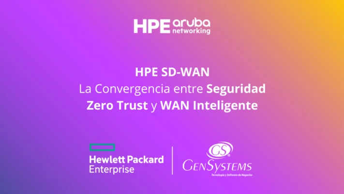 HPE SD-WAN: La Convergencia Entre Seguridad Zero Trust Y WAN Inteligente
