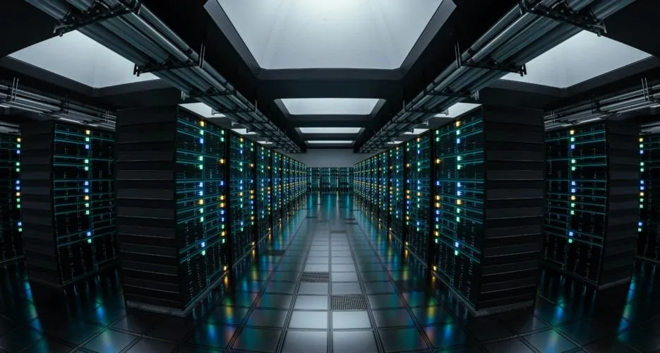 Infraestructura de centro de datos que representa la presión sobre capacidad y componentes